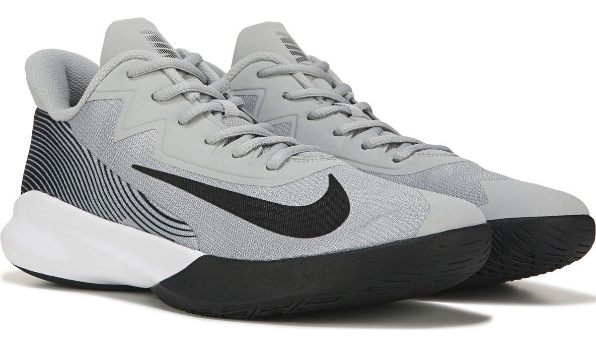 nike basketball shoes gray