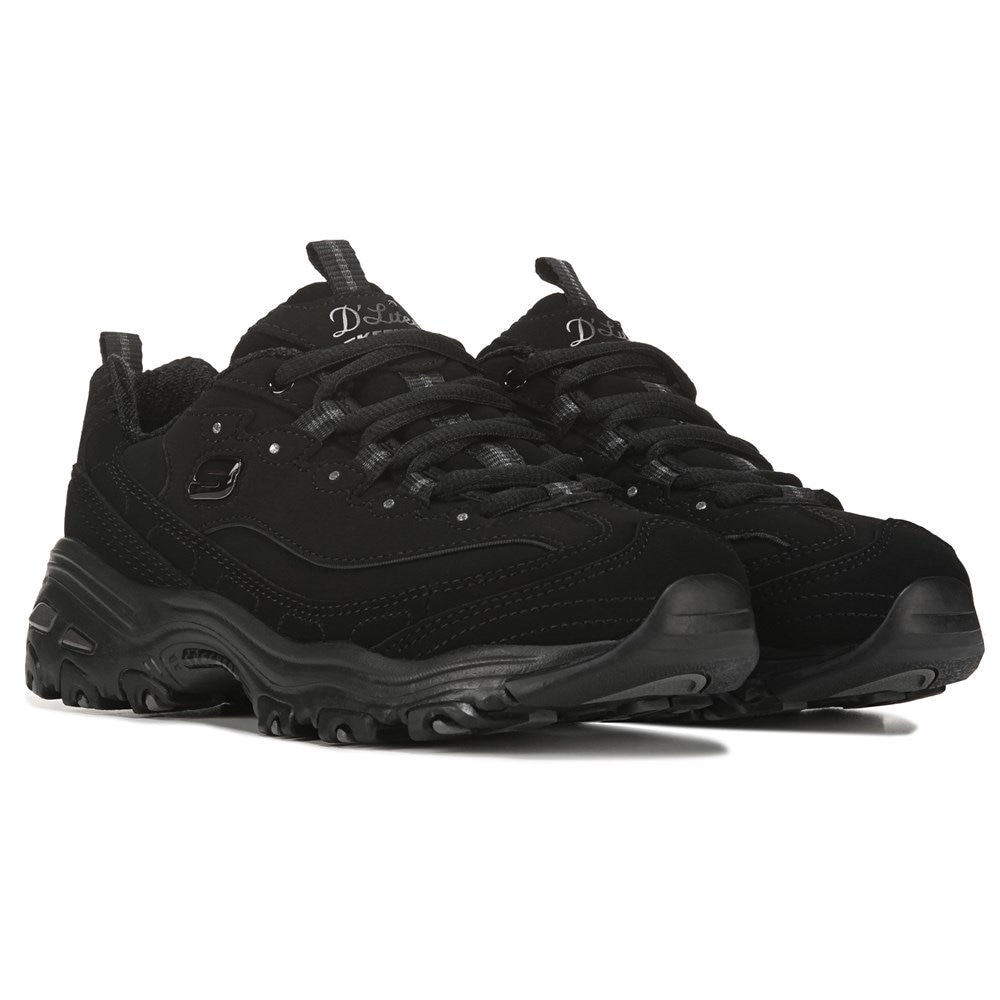 Skechers cheap d'lites black