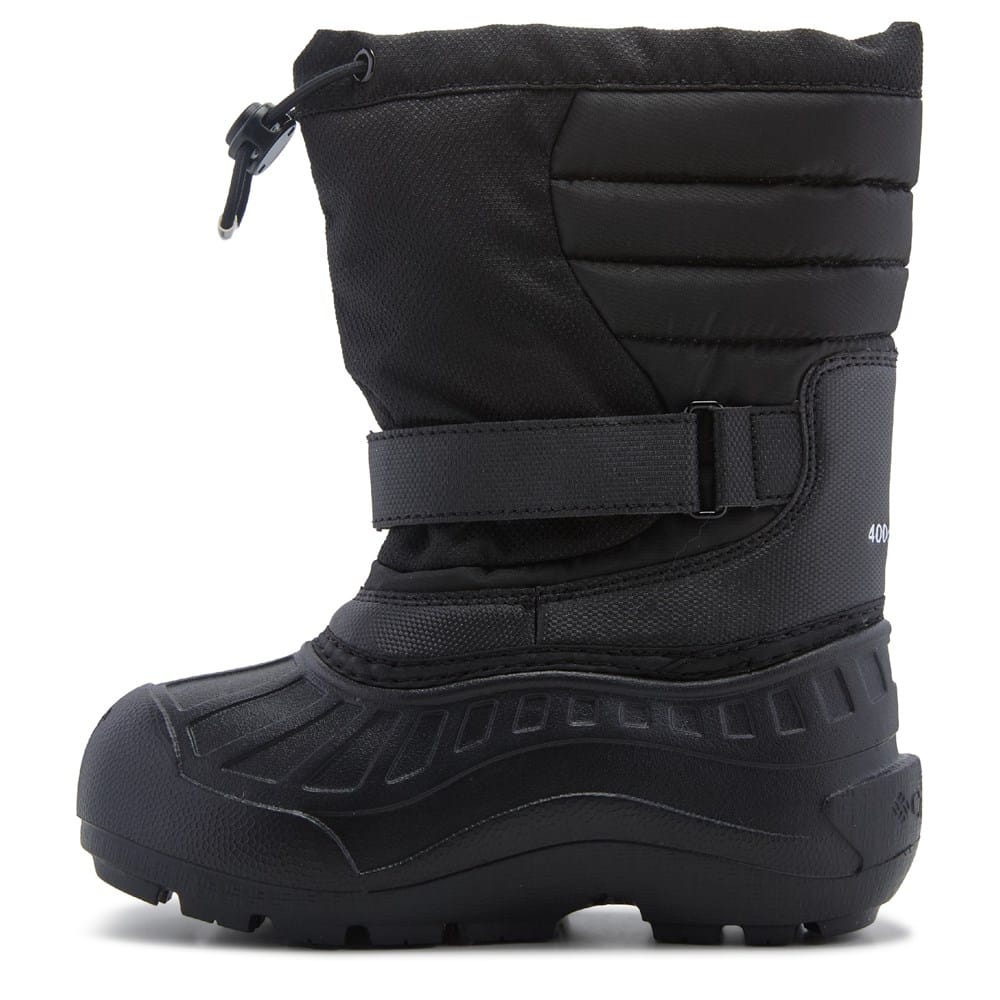Columbia Big Kids/Men’s Black Waterproof Boots Columbia Firecamp Mid Waterproof Boot - Little Kids main image 2