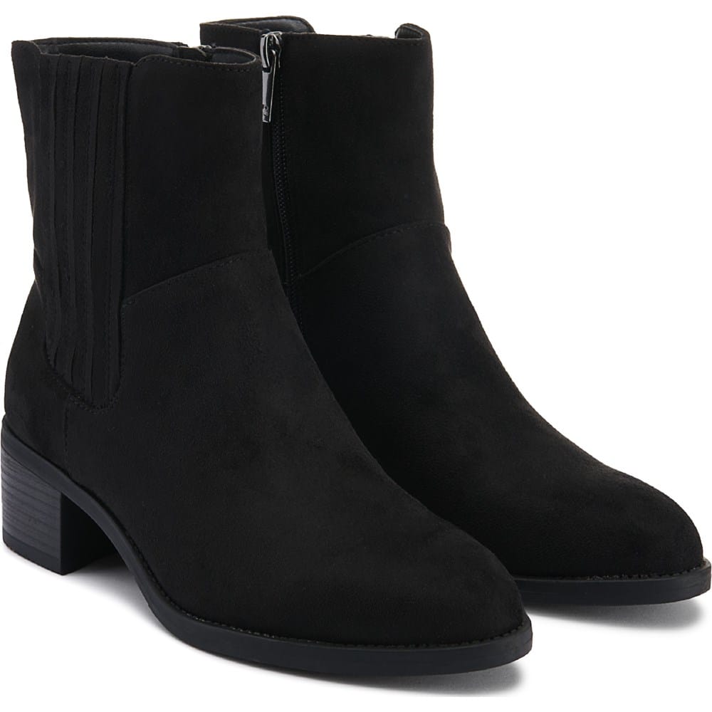 Splendid Women's Nettie Ankle Bootie - Pointed Toe Kitten Heel Boot With Soft Upper & Padded Insole - View #10