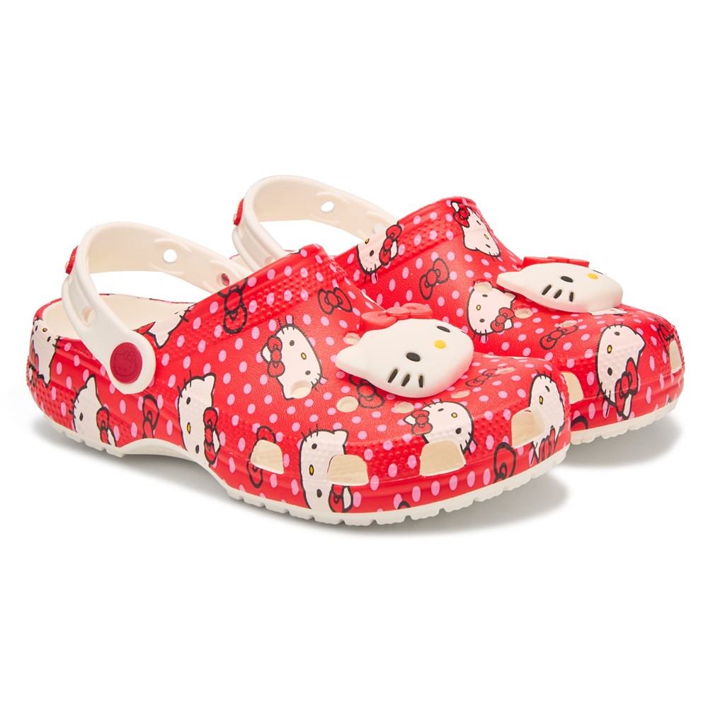 Crocs Kids Hello Kitty Classic Clog Little Big Kid Famous Footwear