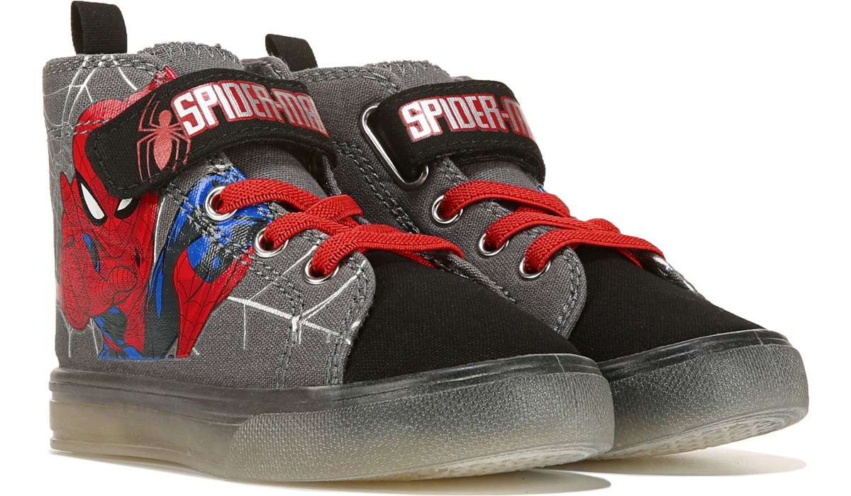 spiderman light up sneakers