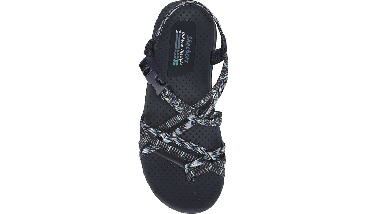 Skechers Women's Reggae Islander Sandal Navy, Sandals ...