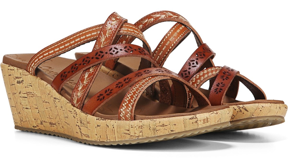 skechers ladies wedge sandals