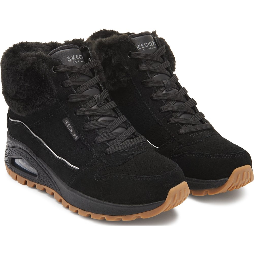 靴 SKECHERS UNO RUGGED 24cm Skechers Women's Street Uno Rugged Sneaker Boot | Famous Footwear