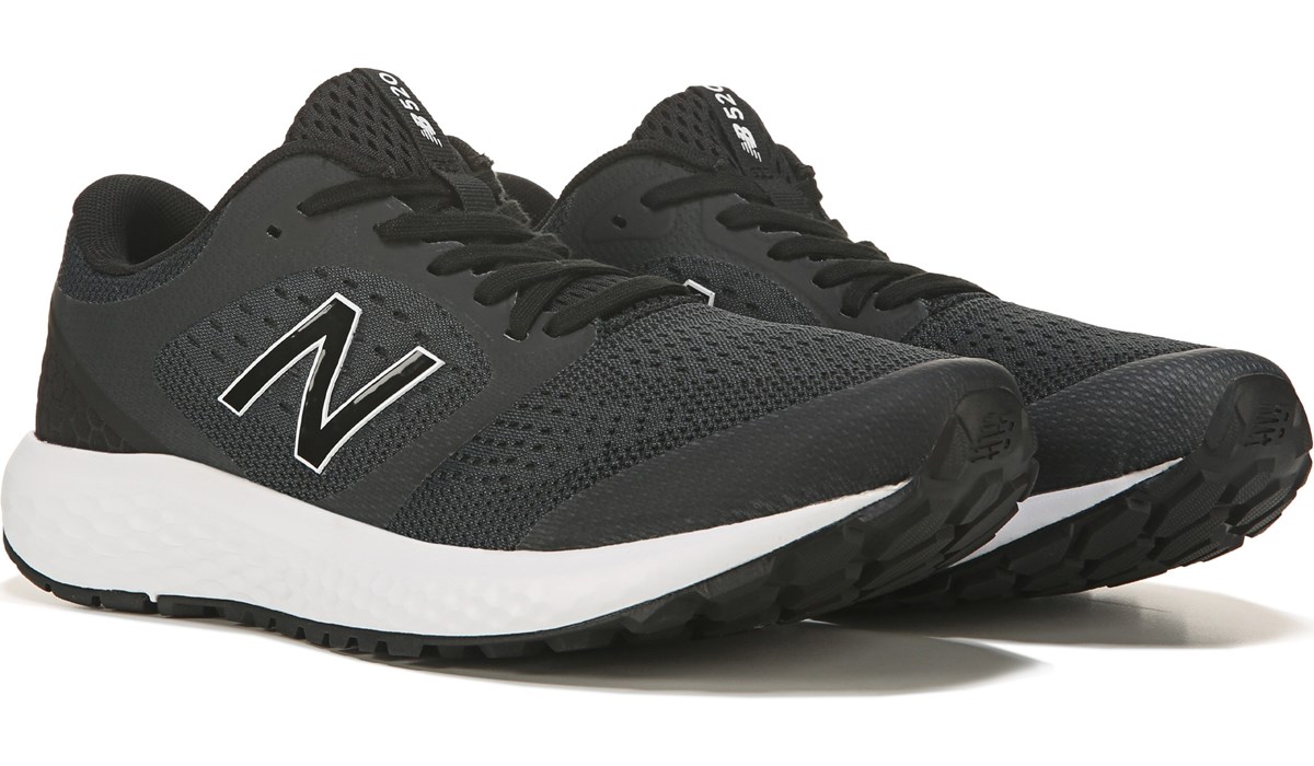 New Balance Men's 520 Wide Running Shoe Black, Sneakers and ...