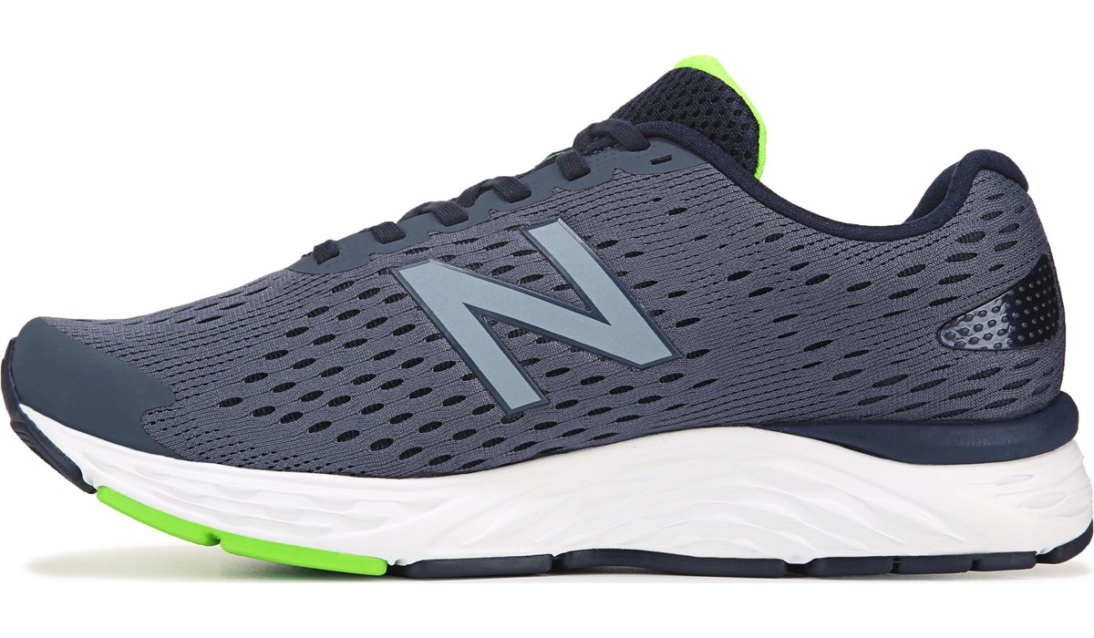 New Balance Men's 680 Running Shoe Navy, Sneakers and Athletic Shoes