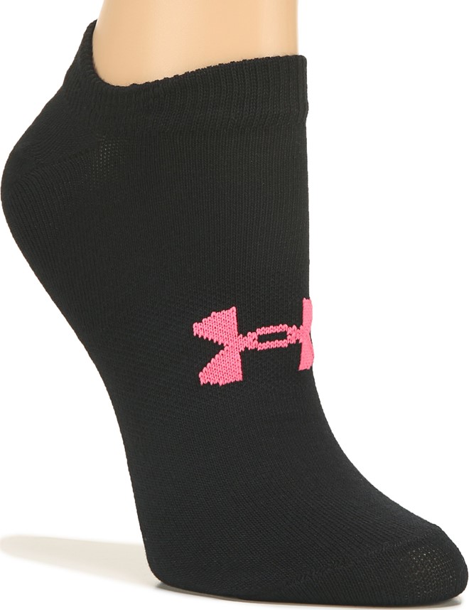 Under Armour Women's 6 Pack Essential No Show Socks | Famous Footwear