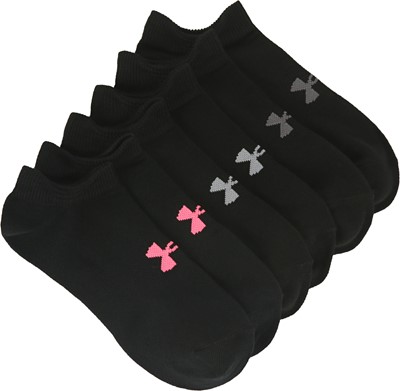 Women's 6 Pack Essential No Show Socks