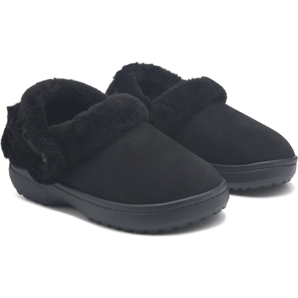 Crocs Classic Unfurgettable Suede Clog Slipper | Famous Footwear