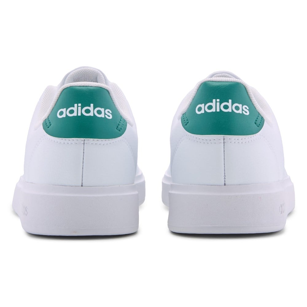 Adidas Advantage Adidas White Shoes Green Back Adidas Men's