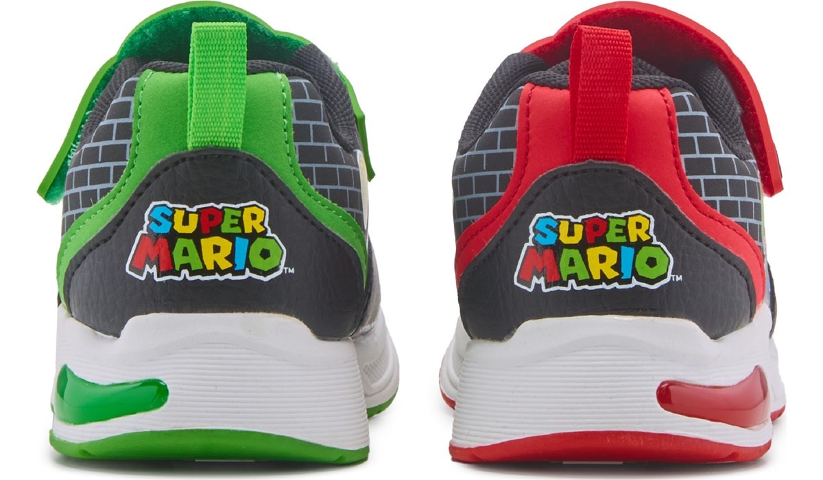 Super Mario Kids Mario Light Up Sneaker Toddler Little Kid Famous Footwear
