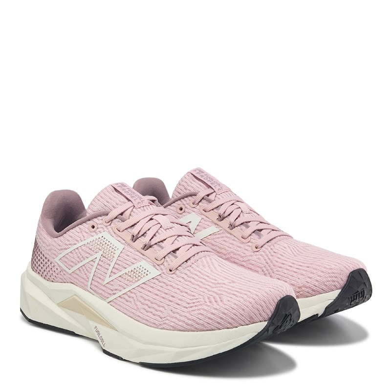 New Balance Women's Fuel Cell Propel V5 Running Shoes (Pink/White) - Size 7.0 B