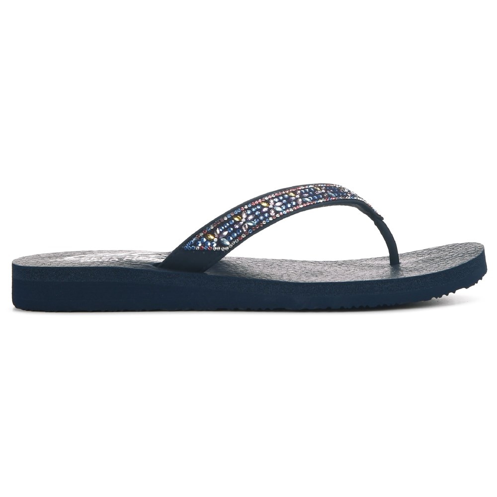 Skechers Women's Meditation Evening Shine Flip Flop Sandal
