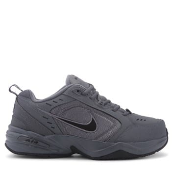 Nike Air Monarch IV Gray Black Sneakers Mens Size 10.5 Athletic Walking Dad Shoe NIKE AIR MONARCH IV 4 EXTRA WIDE 4E DARK GRAY/BLACK CROSS  main image 3