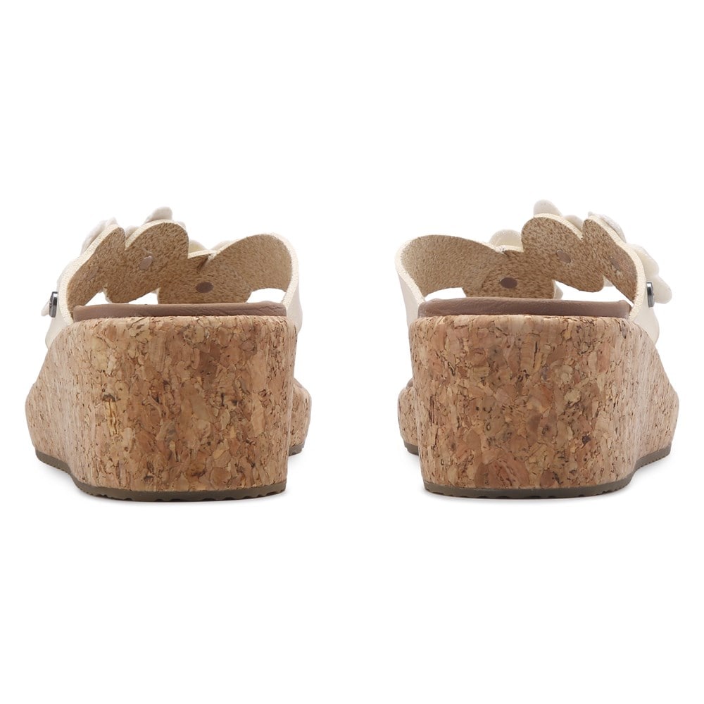 Skechers Women's Arch Fit Beverlee Rare Blossom Wedge Sandal