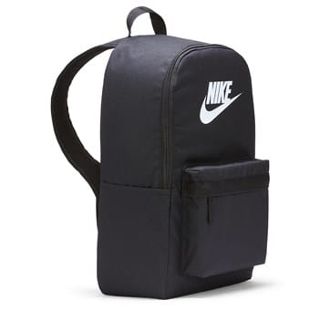 black nike backpack with logo on front Brasilia Medium shopPLTW or hitting the gym Nike Heritage 2.0 Backpack (Black)