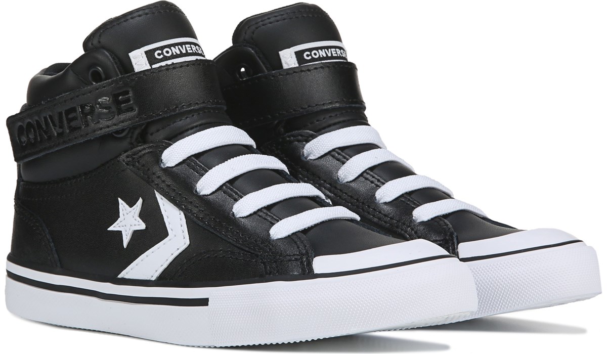 black high top converse youth