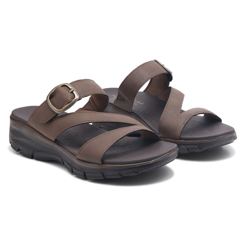 スケッチャーズ レディース サンダル シューズ Skechers Coastal Drive Women's Shoes レディース サンダル RUMBLE ON - NIGHT OUT 119149 (ブラック)