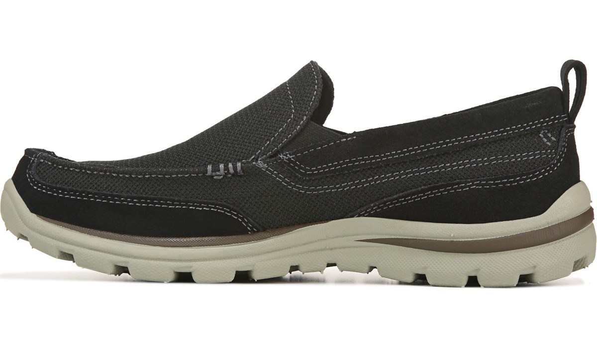 Skechers Men's Milford Memory Foam Medium/Wide Slip On | Famous Footwear
