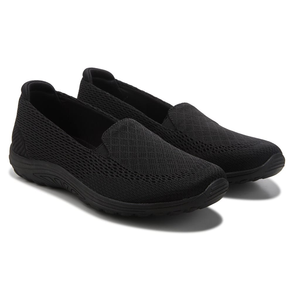 Skechers Relaxed Fit Reggae Fest Willows Vibe Women's Shoes, Size: 7, Black