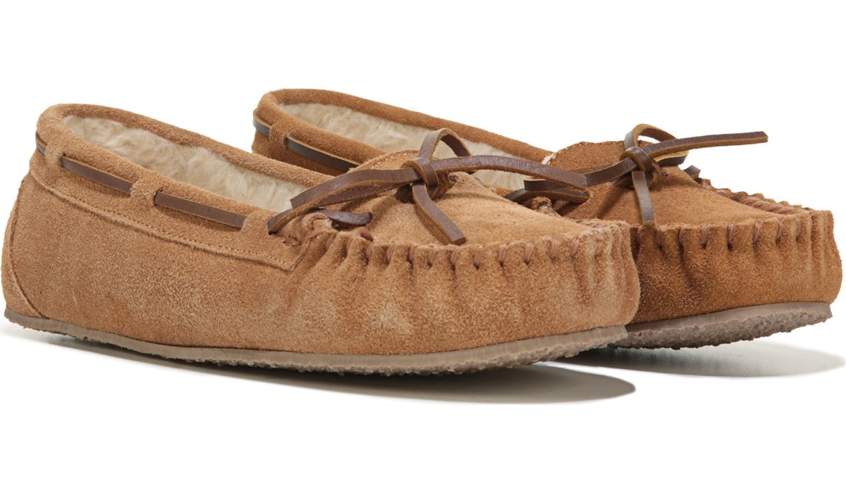 Moccasin Kids' Britta Trapper Slipper Little/Big Kid | Famous Footwear