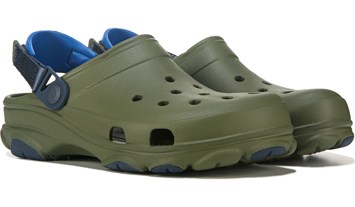 fuzzy crocs on the outside