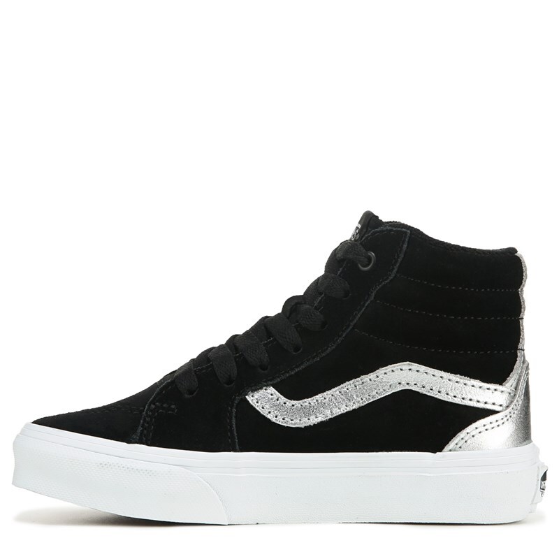 black and white vans high tops womens