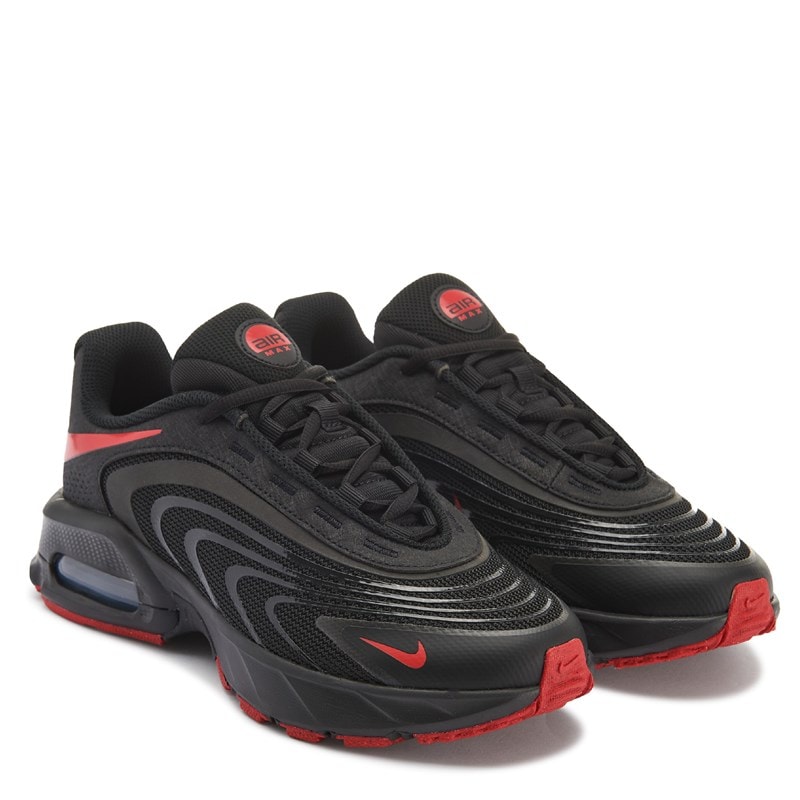 Nike Men's Air Max Fire Sneakers (Black/Red) - Size 9.0 M