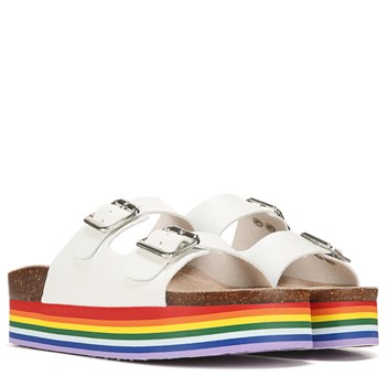 madden girl rainbow platform sandals