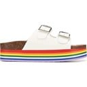 White/Rainbow