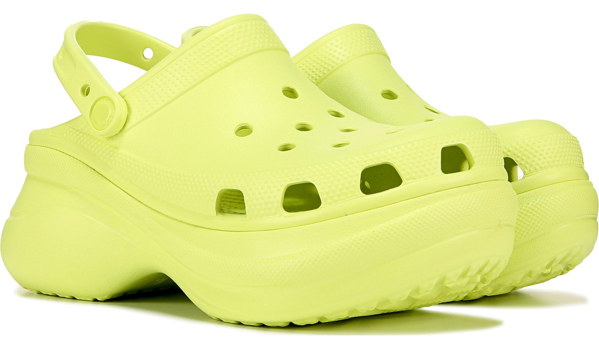 platform crocs