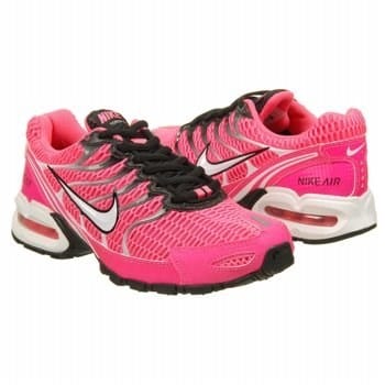 Nike Women's Air Max Torch 4 Running Shoes (Pink/Black) - Size 6.5 M