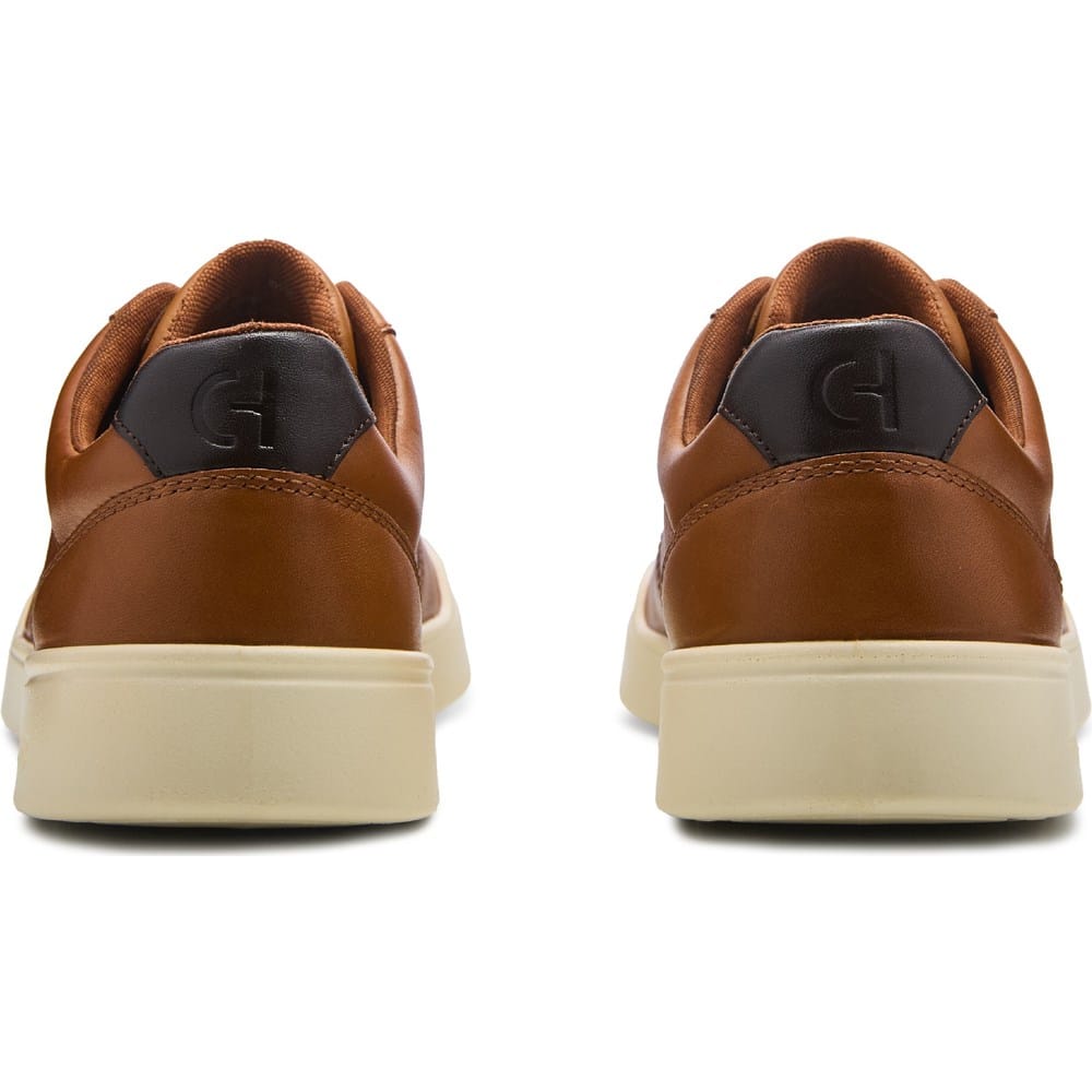 Cole Haan Grand+ Pureshot Court Mens Leather Sneakers British Tan Size 10.5 M Men main image 2