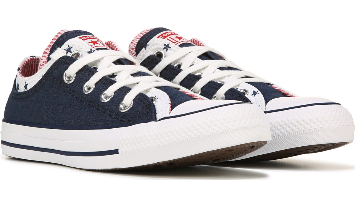 women's converse chuck taylor all star double upper low top sneakers