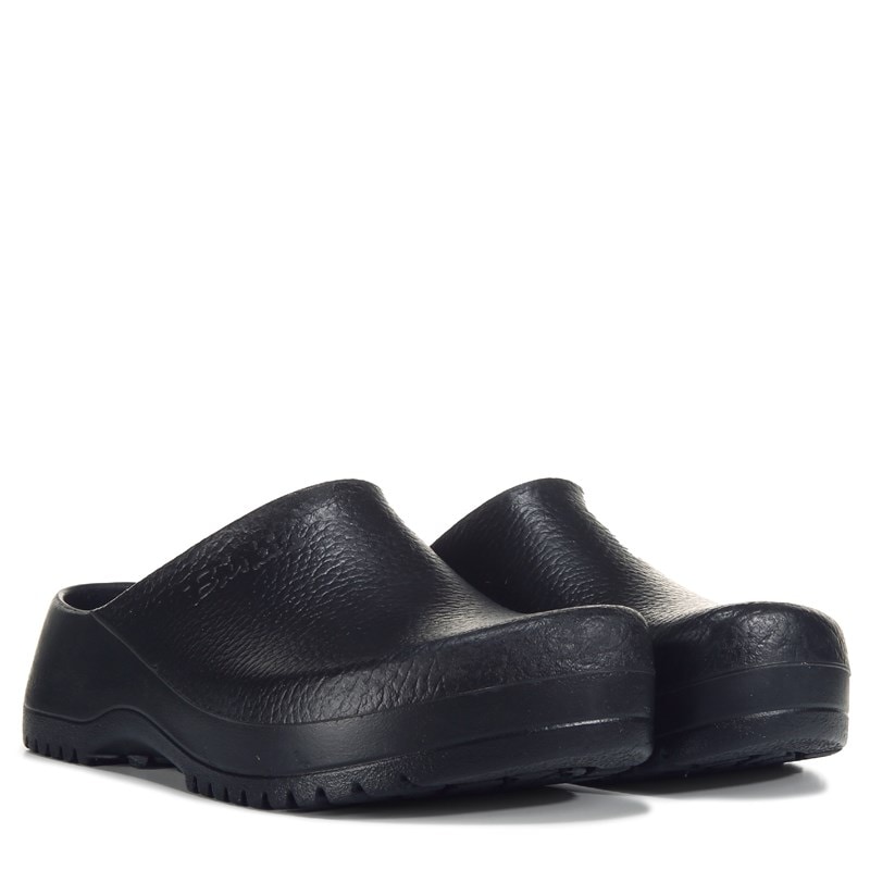 Birkenstock Women's Super Birki Slip Resistant Clog Shoes (Black) - Size 13.0 M