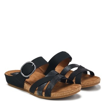 Eurosoft Women's Genalyn Footbed Slide Sandal | Famous Footwear