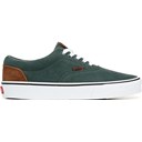 Green Suede/White