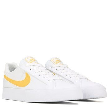 nike court yellow