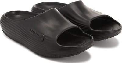Men's ReactX Rejuven8 Slide Sandal - Black/Black