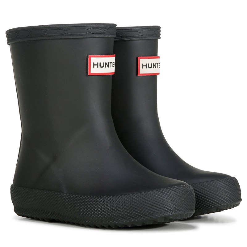 Hunter Kids' Original Rainboot Toddler/Little Kid Boots (Black) - Size 9.0 M