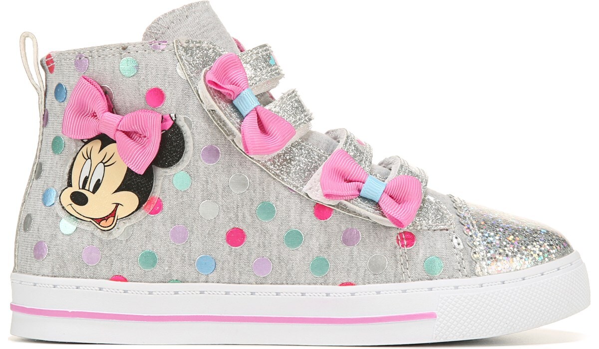 Minnie Mouse Kids' Minnie Mouse High Top Sneaker Toddler/Little Kid