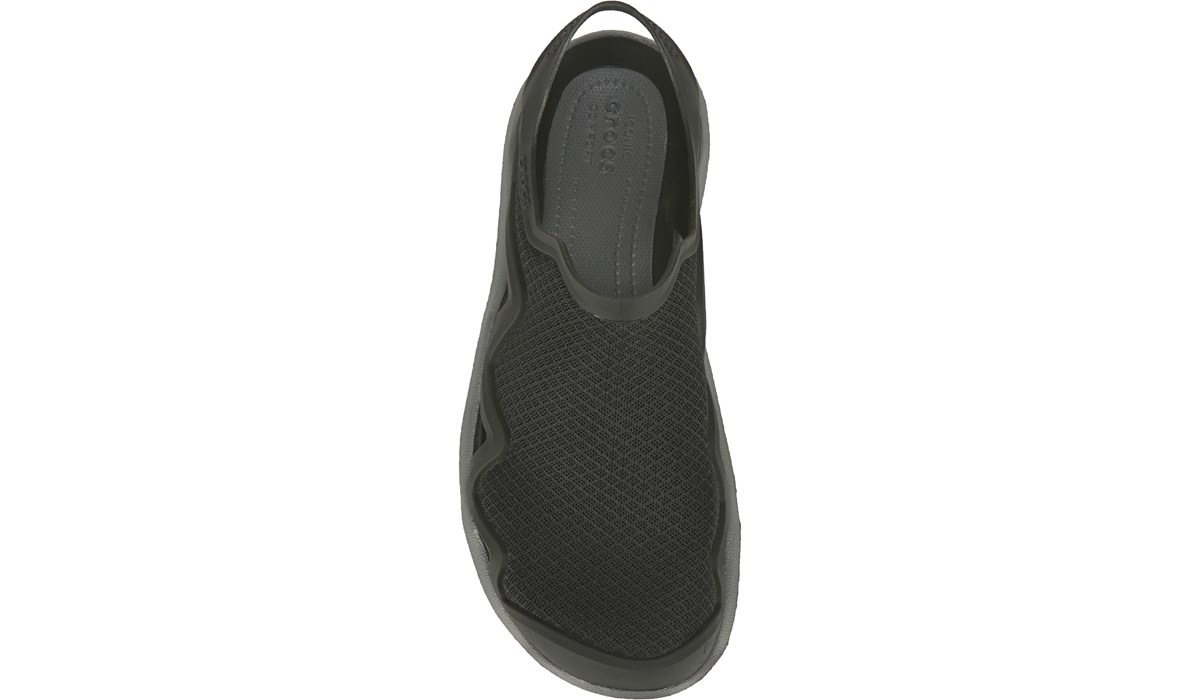 crocs men's swiftwater mesh deck sandals