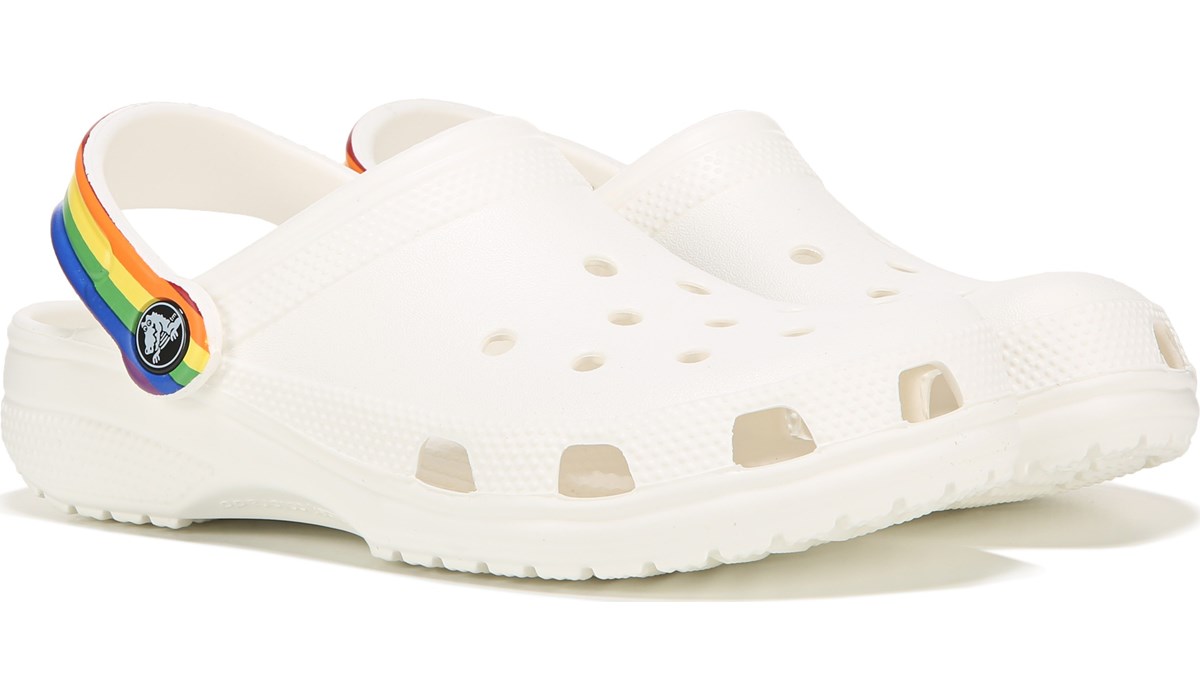 white crocs womens 9