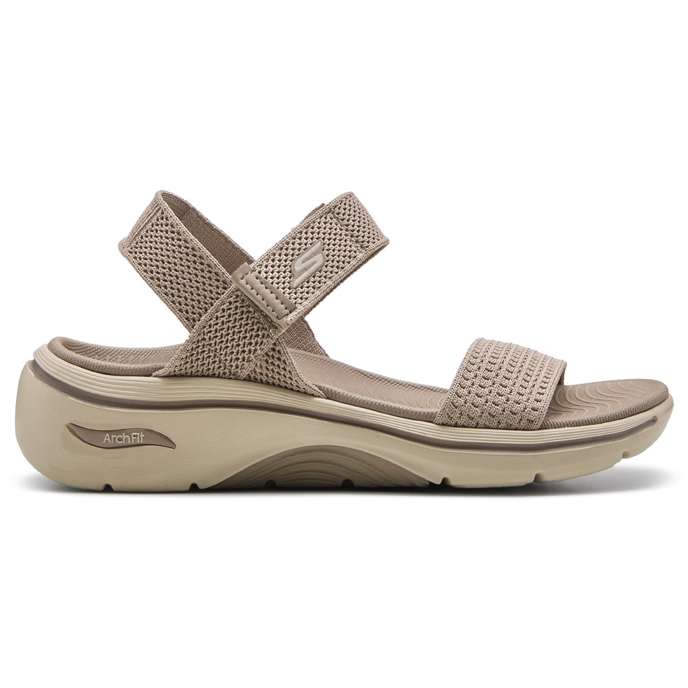 ◆SKECHERS◆ Women's Go Walk Arch Fit Sandals SP0WSCEM072 34996_left_large.jpg