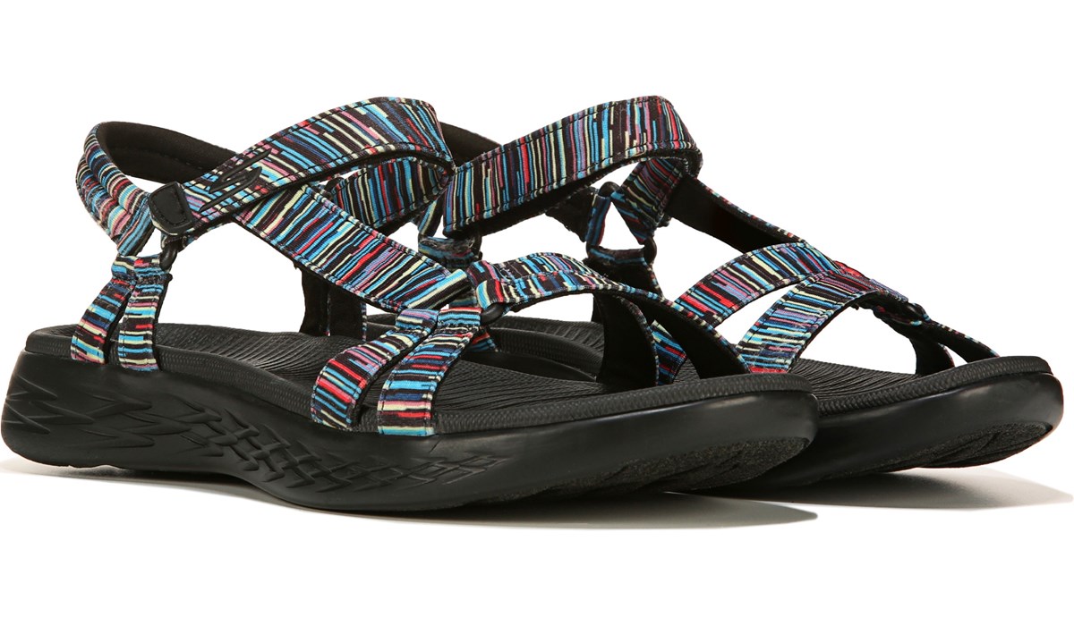 skechers womens brilliancy strap sandals