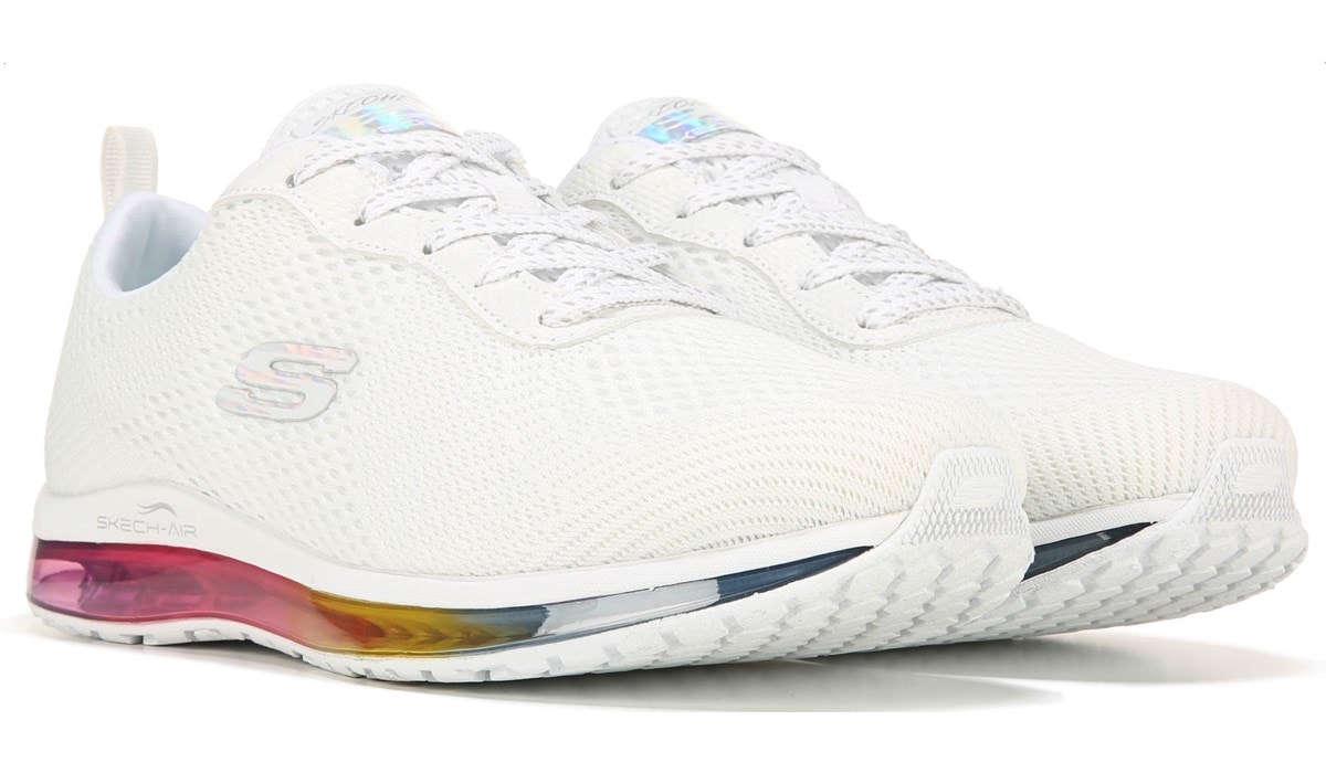 skechers air white