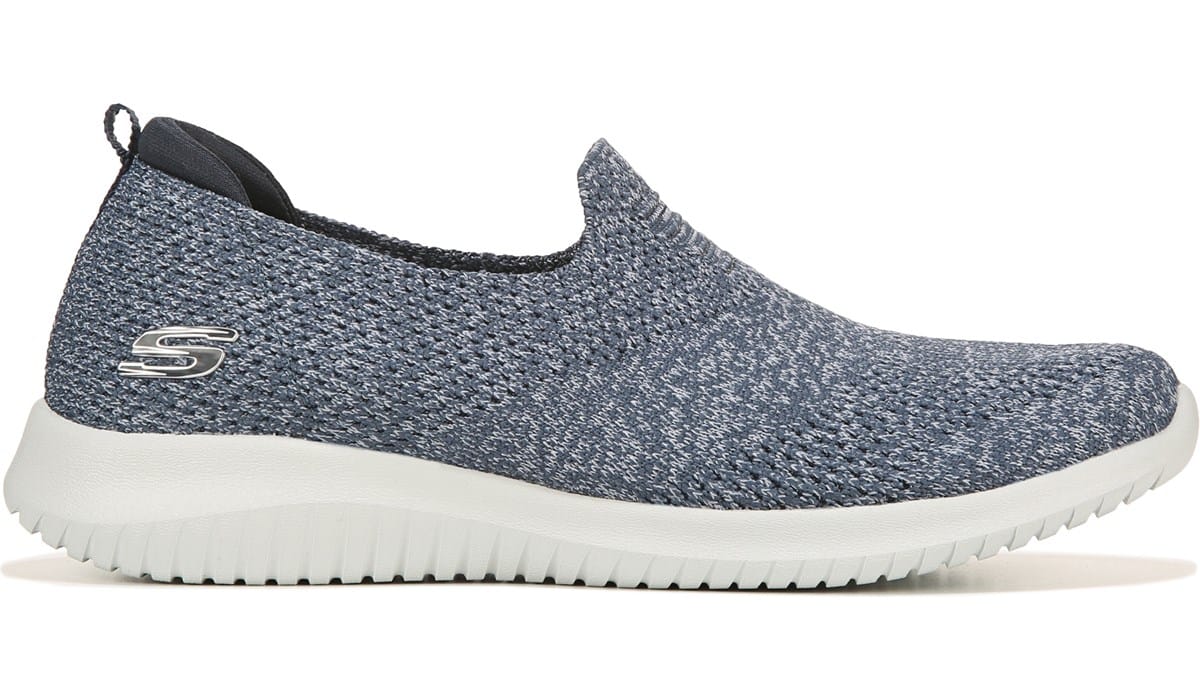 Skechers Women's Ultra Flex Harmonious Slip On Sneaker Black, Sneakers