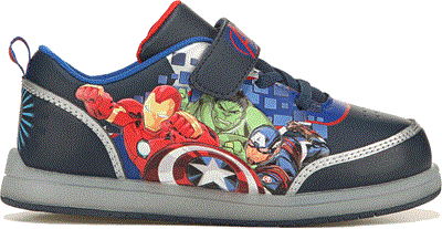 Kids' Avengers Low Top Light Up Sneaker
