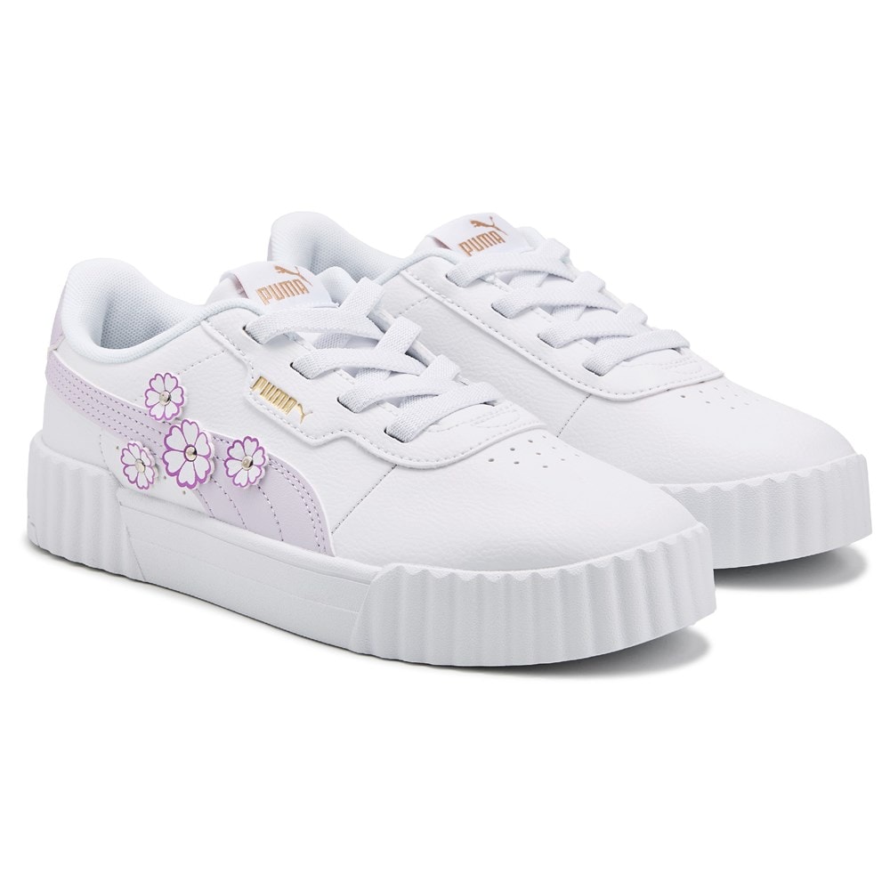 PUMA Kids' Carina 2.0 Low Top Sneaker Little Kid | Famous